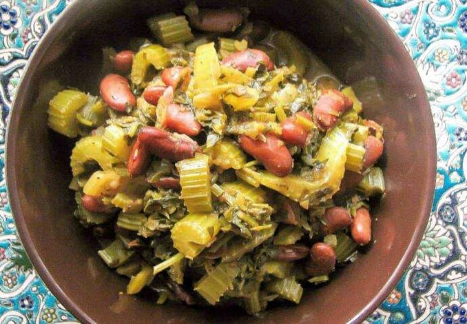 Quick and Delicious Persian Celery Stew Recipe